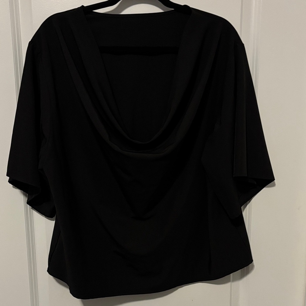 Elegant Black Women's Top